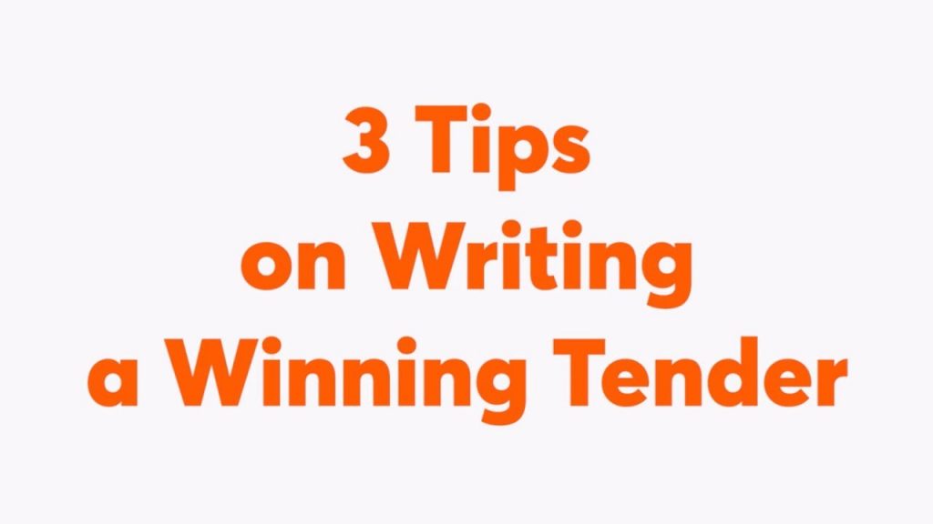 3 Best Tірѕ In Writing A Winning Tender
