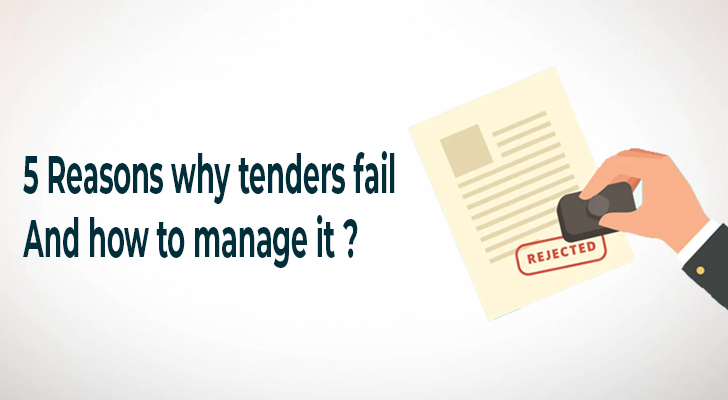 5 Reasons why Tenders fail and how to manage it | National Tenders