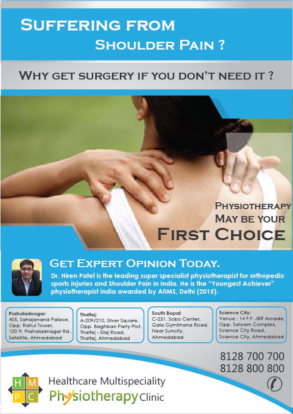 Dr Hiren Patel is the leading super specialist physiotherapist in Ahmedabad