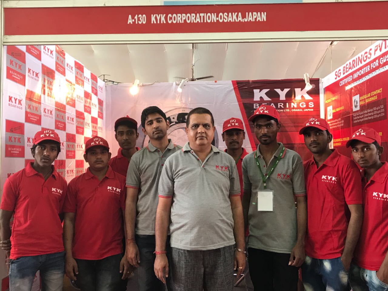 KYK Bearings at Engi Expo 2018