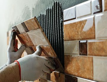FLOOR AND WALL TILES, ADHESIVE