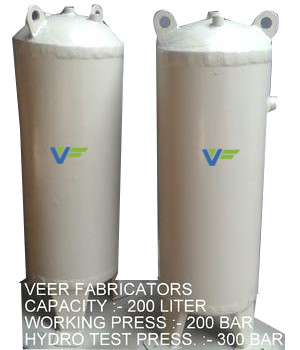 High Pressure Receiver Tank