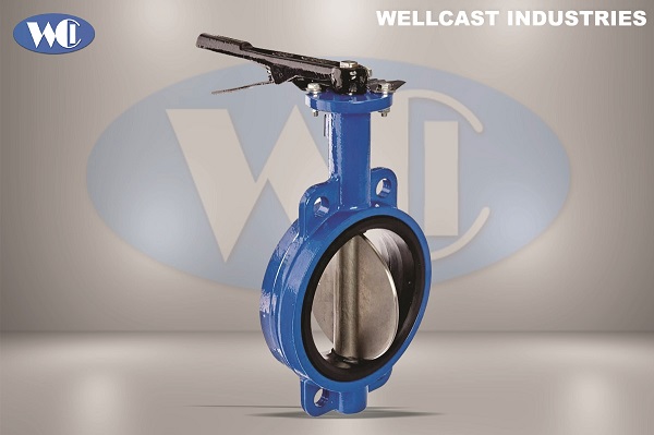 Wafer Type Lever Operated Butterfly Valve