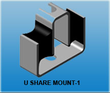 Double -U shear Mount