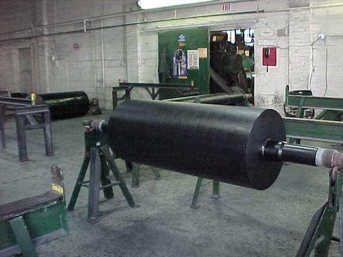 Ebonite Coted Rollers