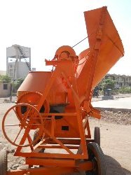 michanical hopper concrete mixer