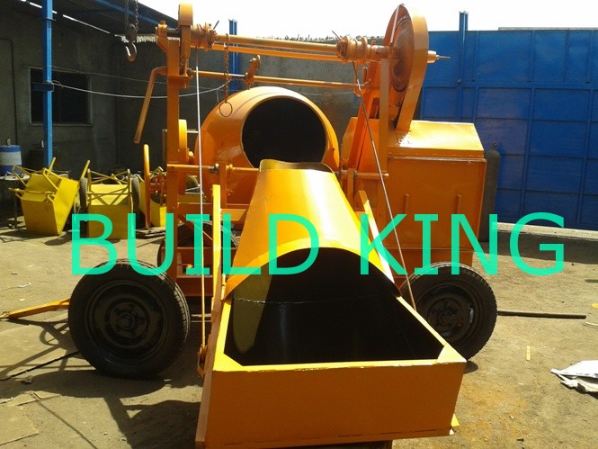 michanical hopper concrete mixer