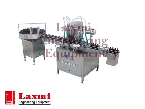 Automatic 4 Head Volumetric Bottle Liquid Filling Machine