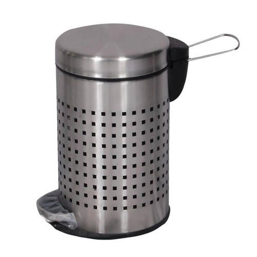 Stainless Steel Round Dustbin
