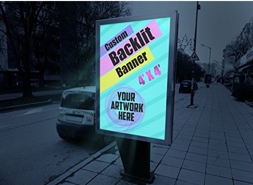 Backlit Display Sign Board