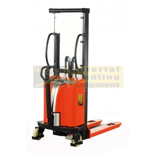 BATTERY OPERATED SEMI ELECTRIC STACKER
