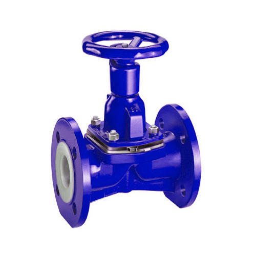 PVDF Lined Valve:PVDF Lined Diaphragm Valve